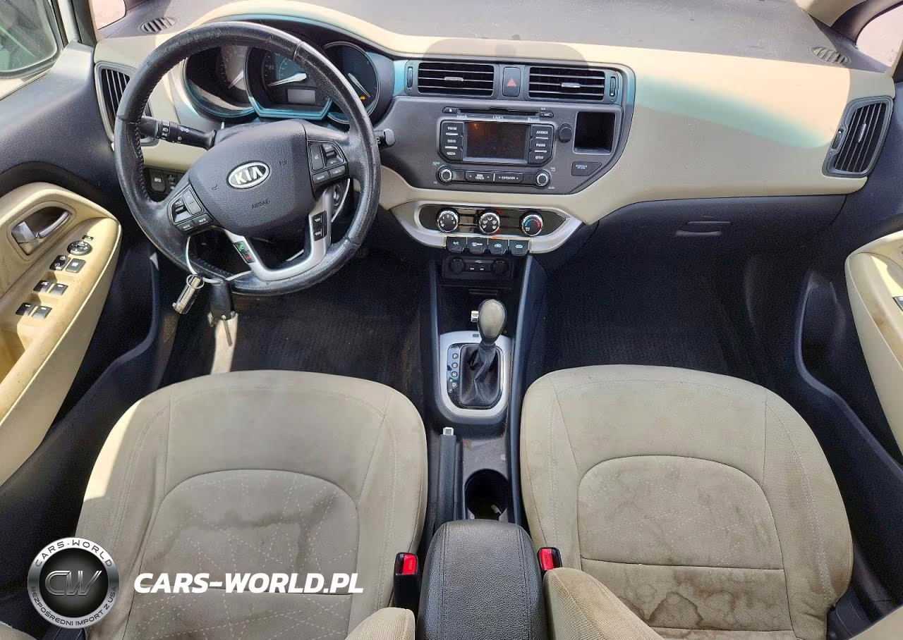 2013 Kia Rio Ex VIN:KNADN4A3XD6131004 - 8