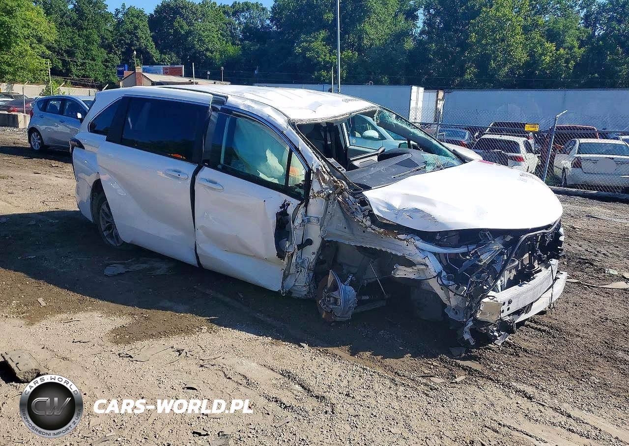 2025 Toyota Sienna Le VIN:5TDKRKEC9SS225188 - 4