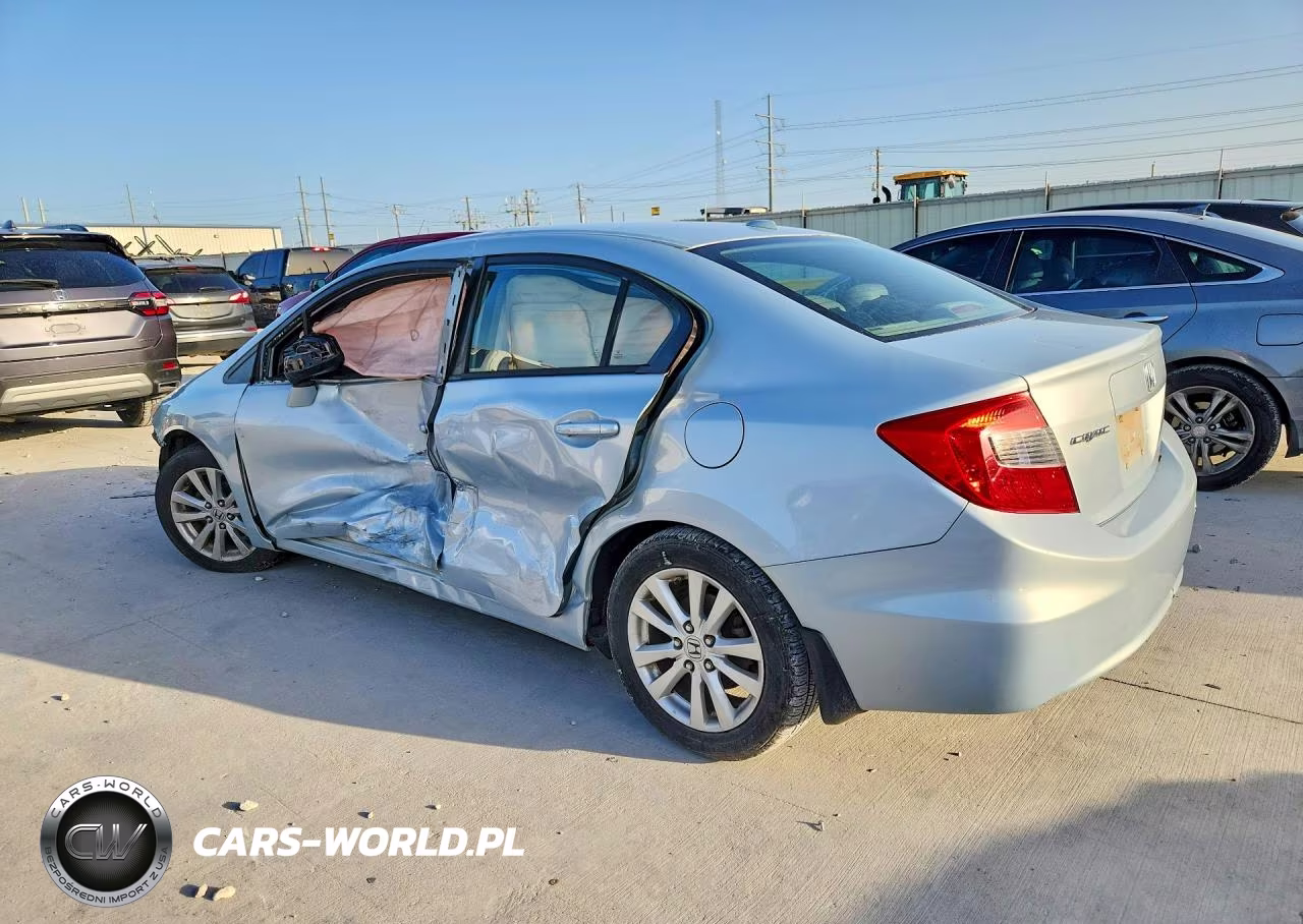 2012 Honda Civic Exl VIN:2HGFB2F98CH505839 - 2