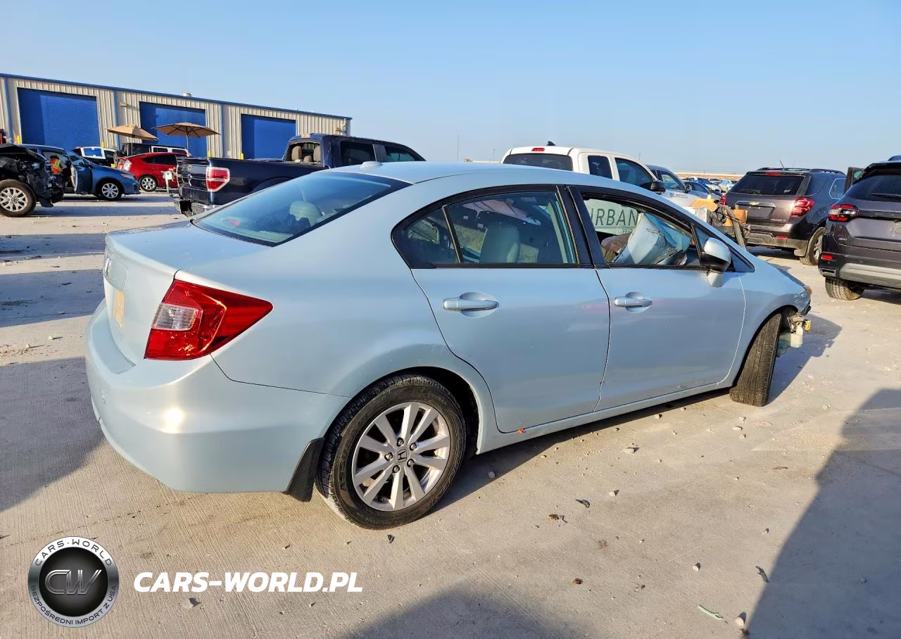 2012 Honda Civic Exl VIN:2HGFB2F98CH505839 - 3