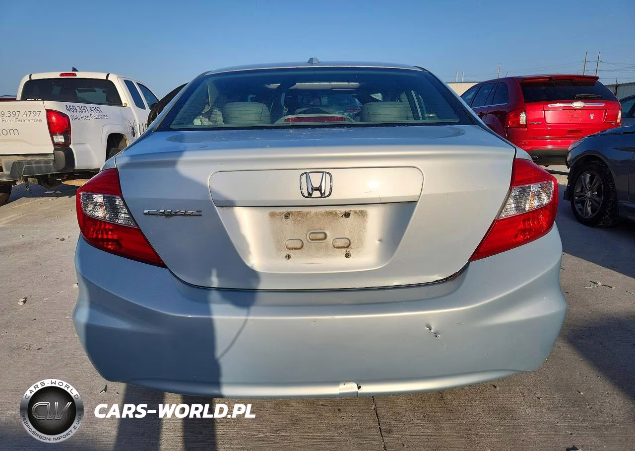 2012 Honda Civic Exl VIN:2HGFB2F98CH505839 - 6