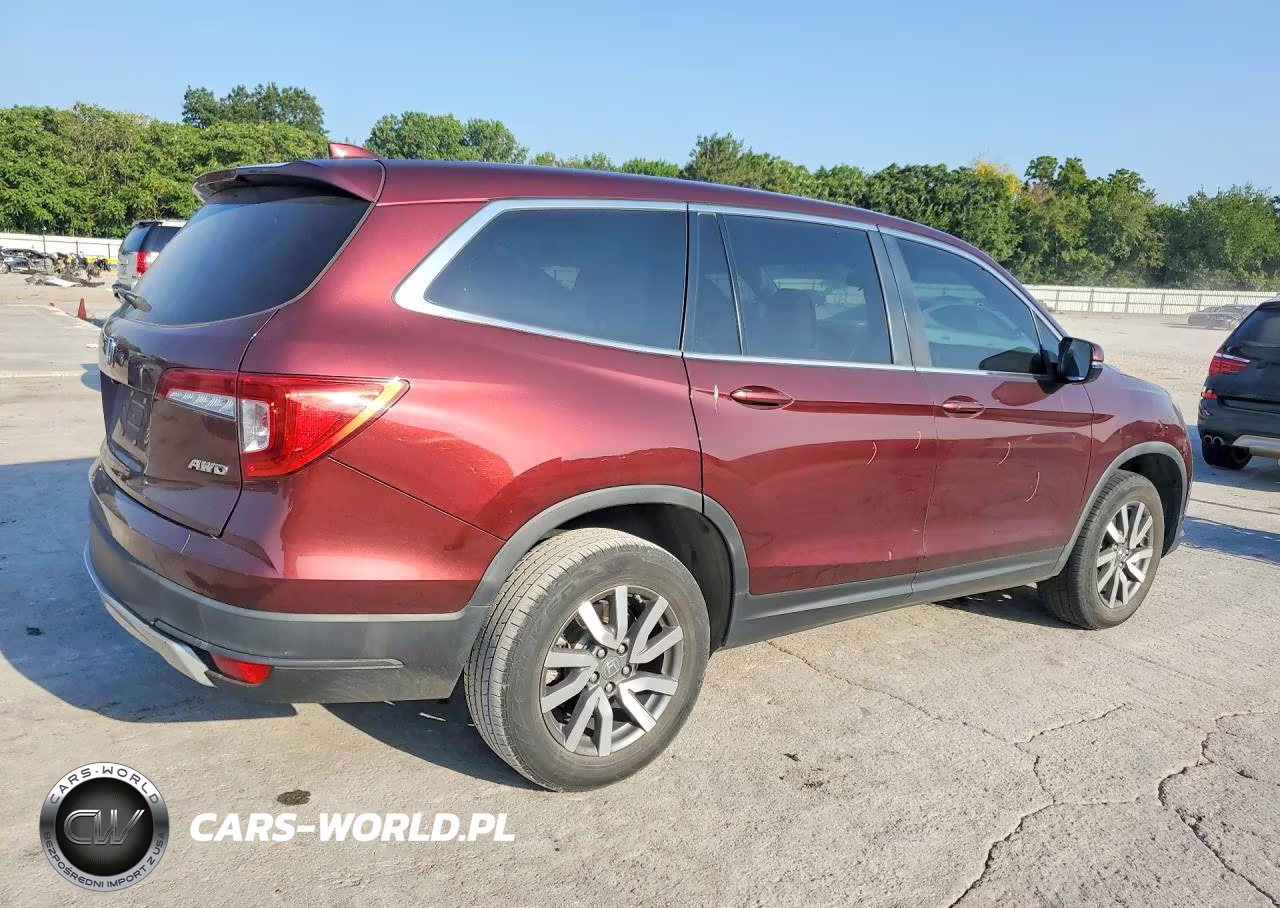 2019 Honda Pilot Ex VIN:5FNYF6H35KB063439 - 3
