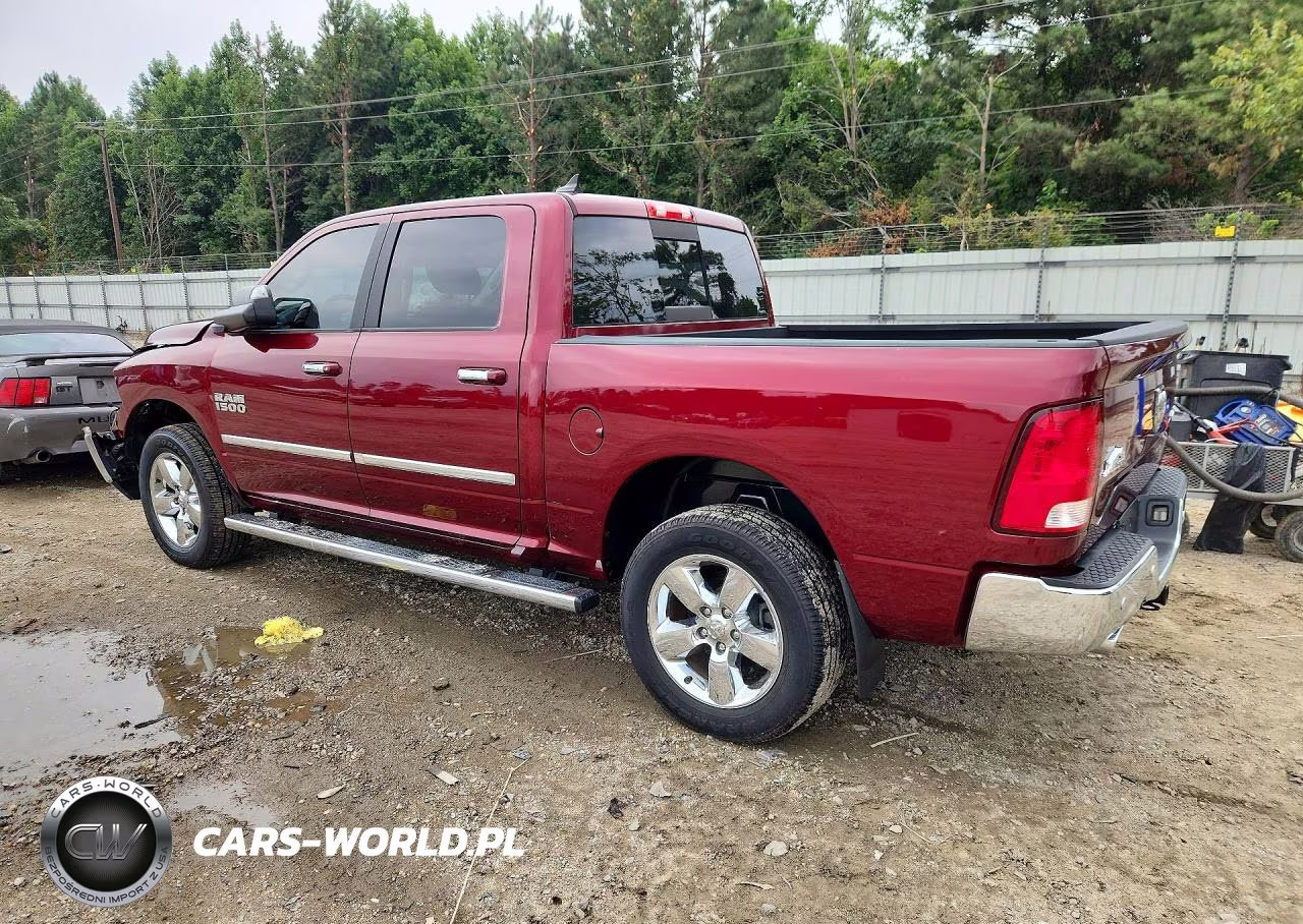 2017 Ram 1500 Slt VIN:1C6RR7LM4HS874802 - 2