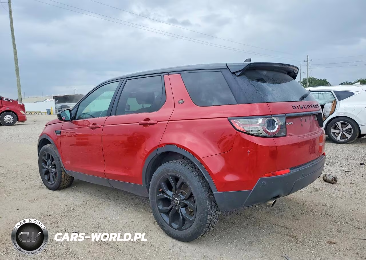 2016 Land Rover Discovery Sport Hse VIN:SALCR2BG7GH553869 - 2