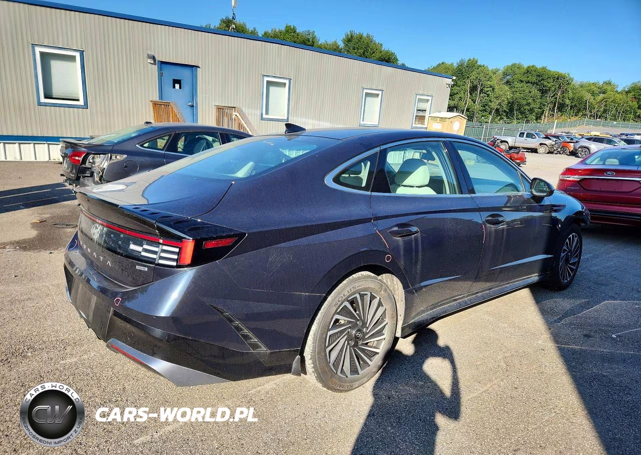 2025 Hyundai Sonata Hybrid Sel VIN:KMHL34JJ7SA120325 - 3