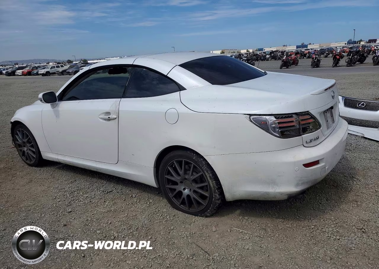 2010 Lexus Is 250C Base VIN:JTHFF2C26A2509385 - 2