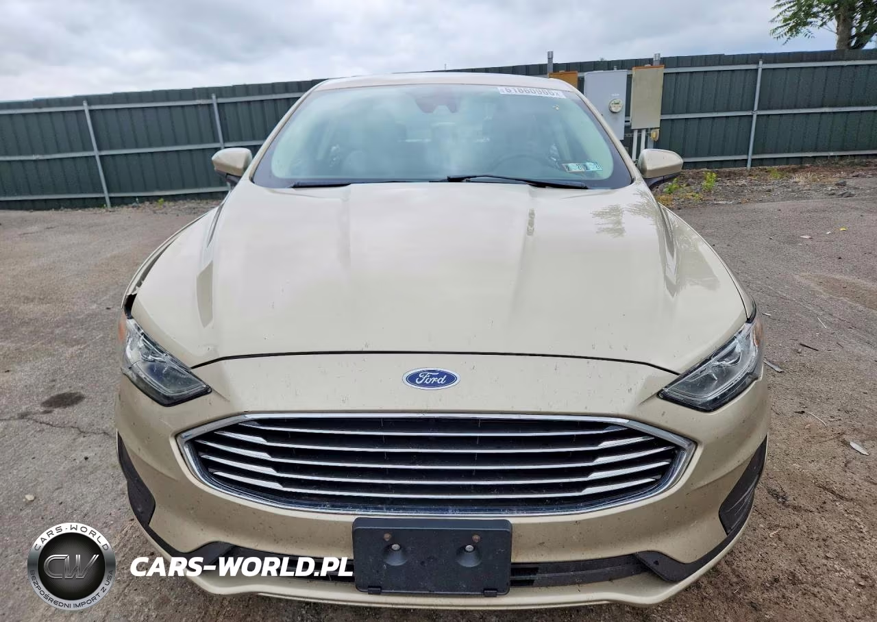 2019 Ford Fusion S VIN:3FA6P0G79KR245641 - 5