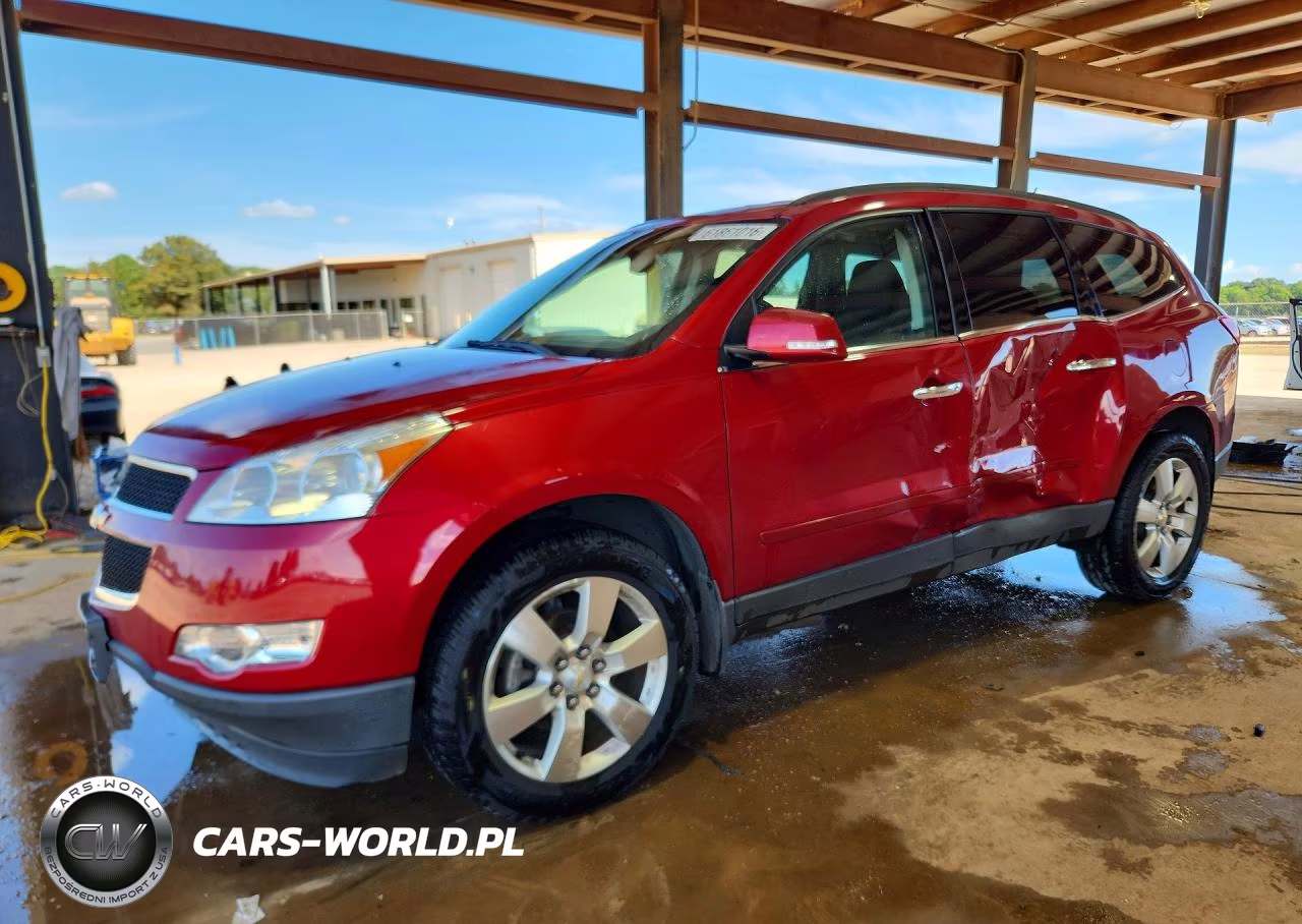 2012 Chevrolet Traverse Lt VIN:1GNKRGED9CJ172827 - 1