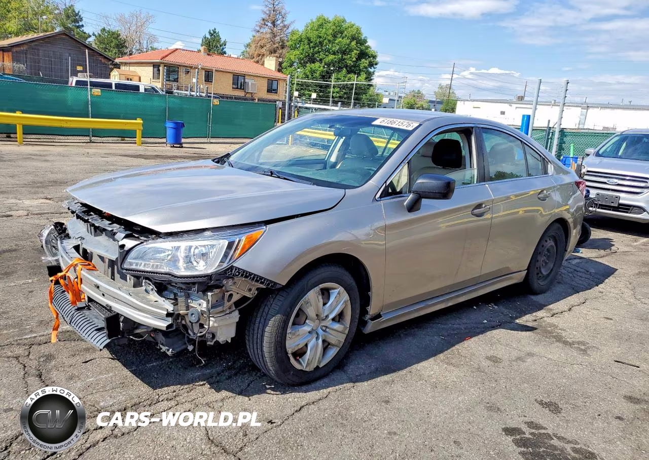 2016 Subaru Legacy 2.5I VIN:4S3BNBA69G3032902 - 1