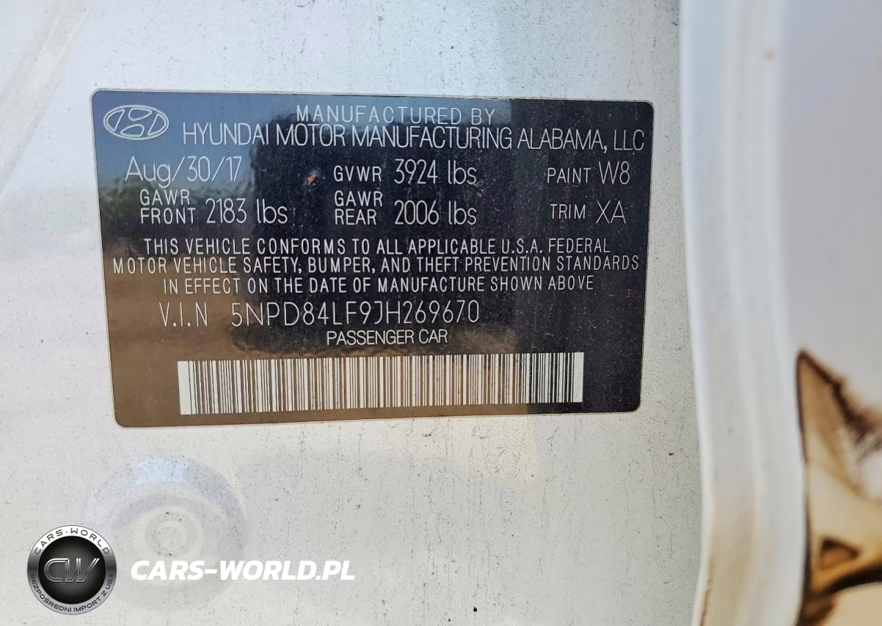 2018 Hyundai Elantra Limited VIN:5NPD84LF9JH269670 - 12