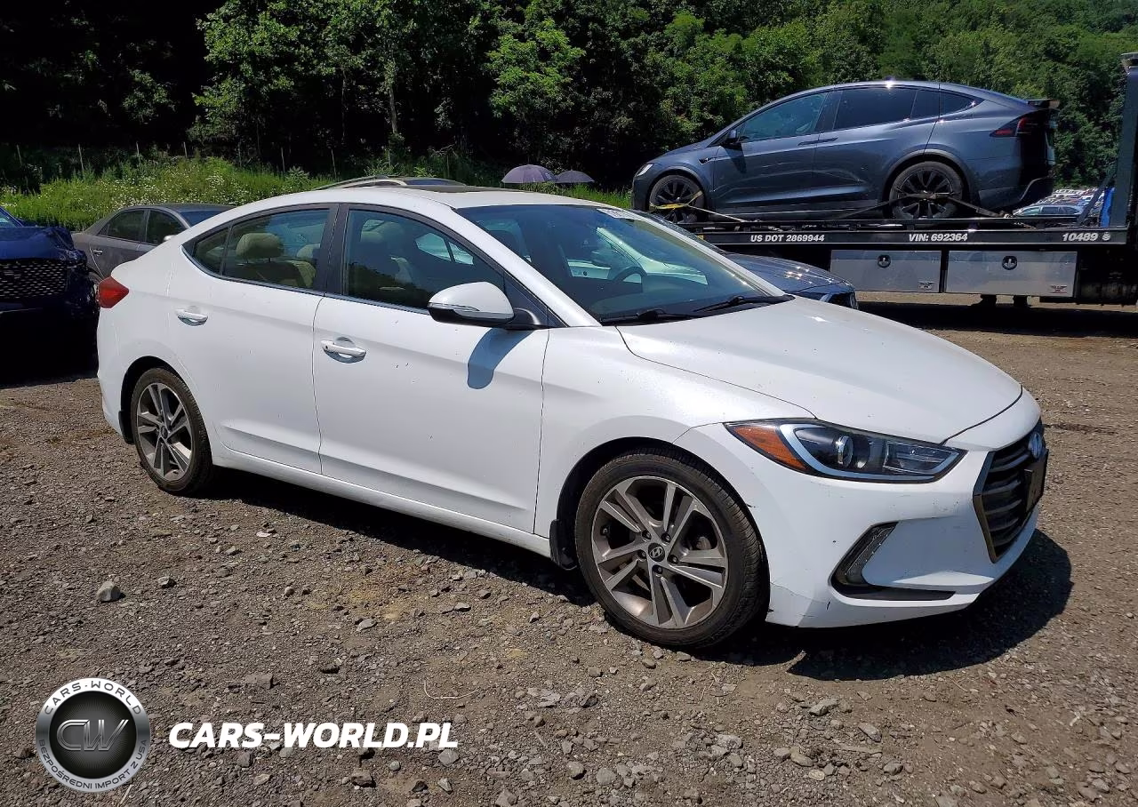 2018 Hyundai Elantra Limited VIN:5NPD84LF9JH269670 - 4