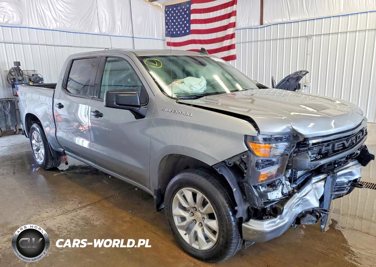 2025 Chevrolet Silverado K1500 Custom VIN:1GCPKBEK7SZ337956 - 4