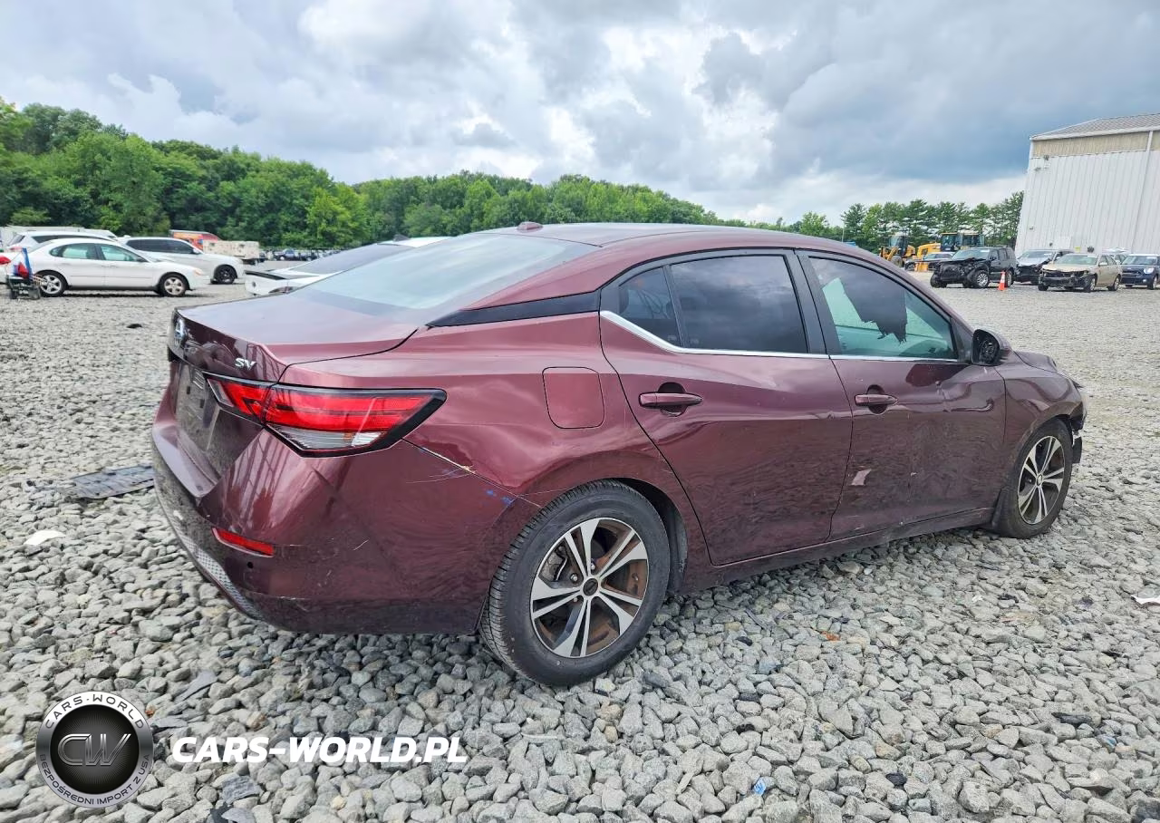 2020 Nissan Sentra Sv VIN:3N1AB8CV0LY296719 - 3
