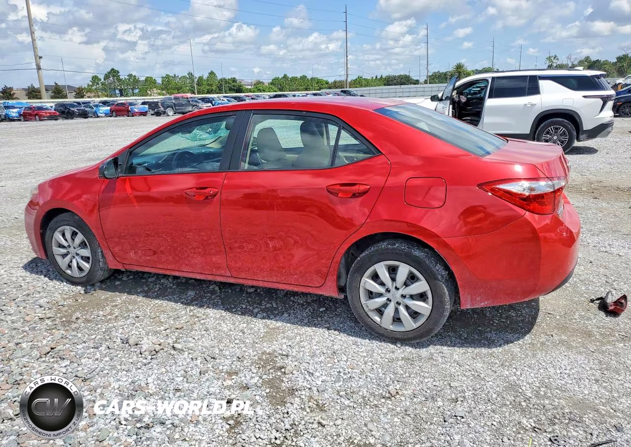 2015 Toyota Corolla Le VIN:2T1BURHE6FC352080 - 2