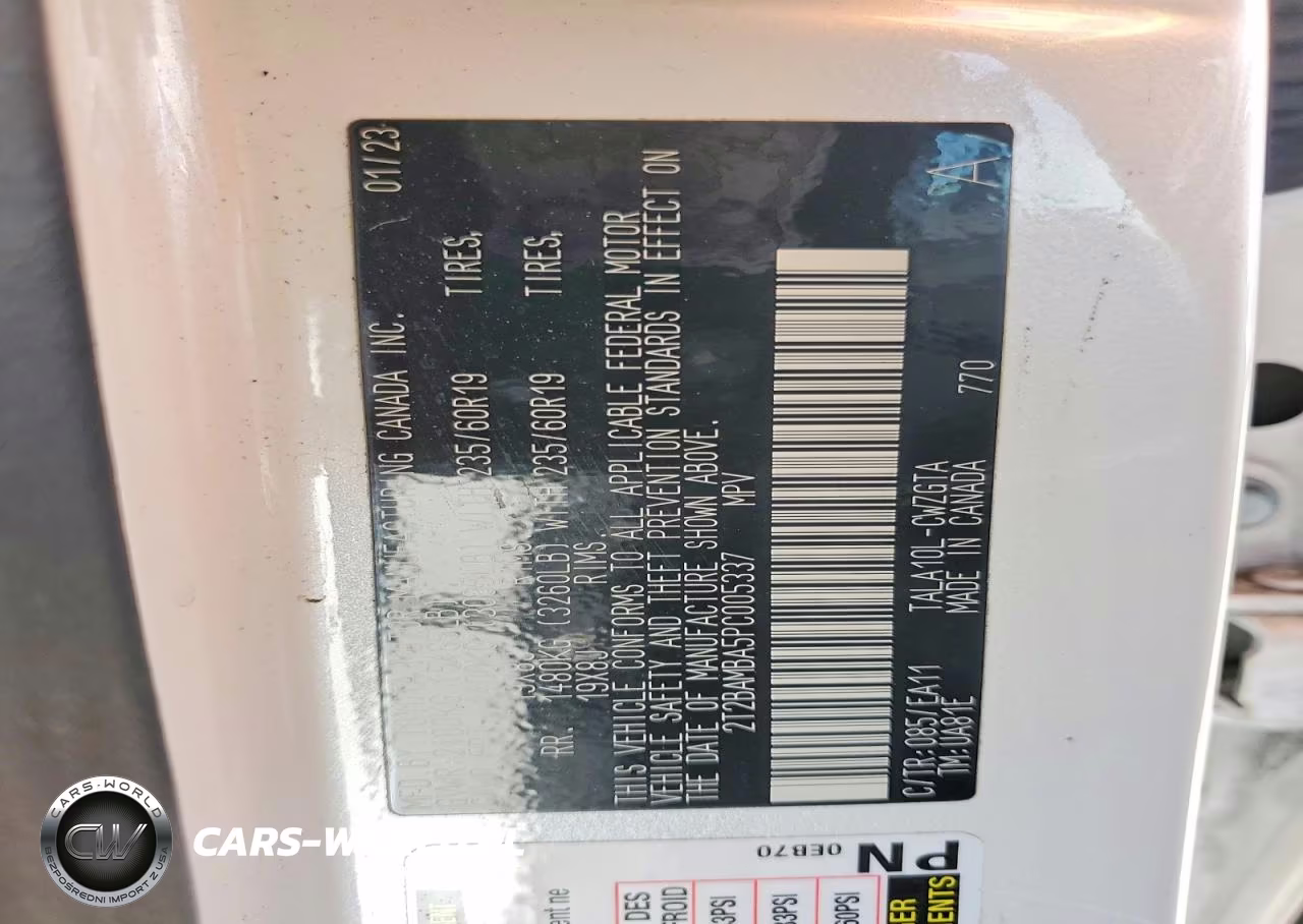 2023 Lexus Rx 350 Premium VIN:2T2BAMBA5PC005337 - 13