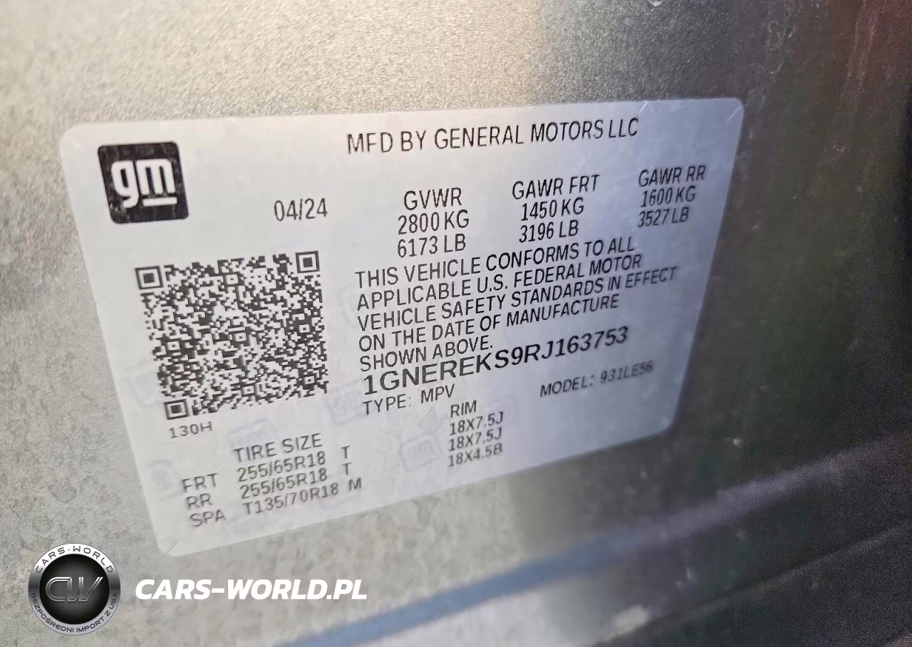 2024 Chevrolet Traverse Ls VIN:1GNEREKS9RJ163753 - 13