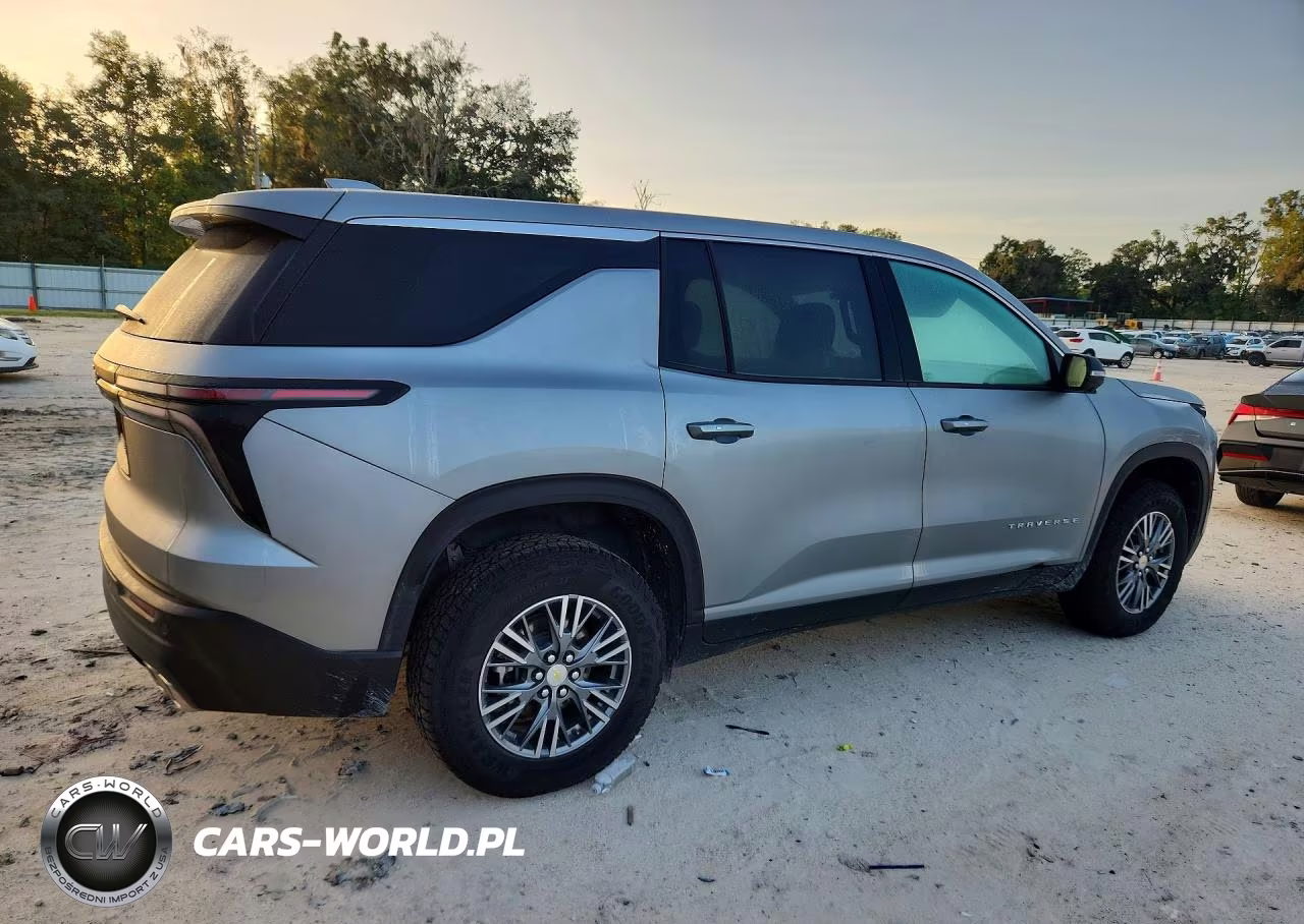 2024 Chevrolet Traverse Ls VIN:1GNEREKS9RJ163753 - 3