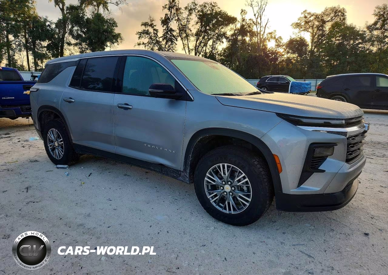 2024 Chevrolet Traverse Ls VIN:1GNEREKS9RJ163753 - 4