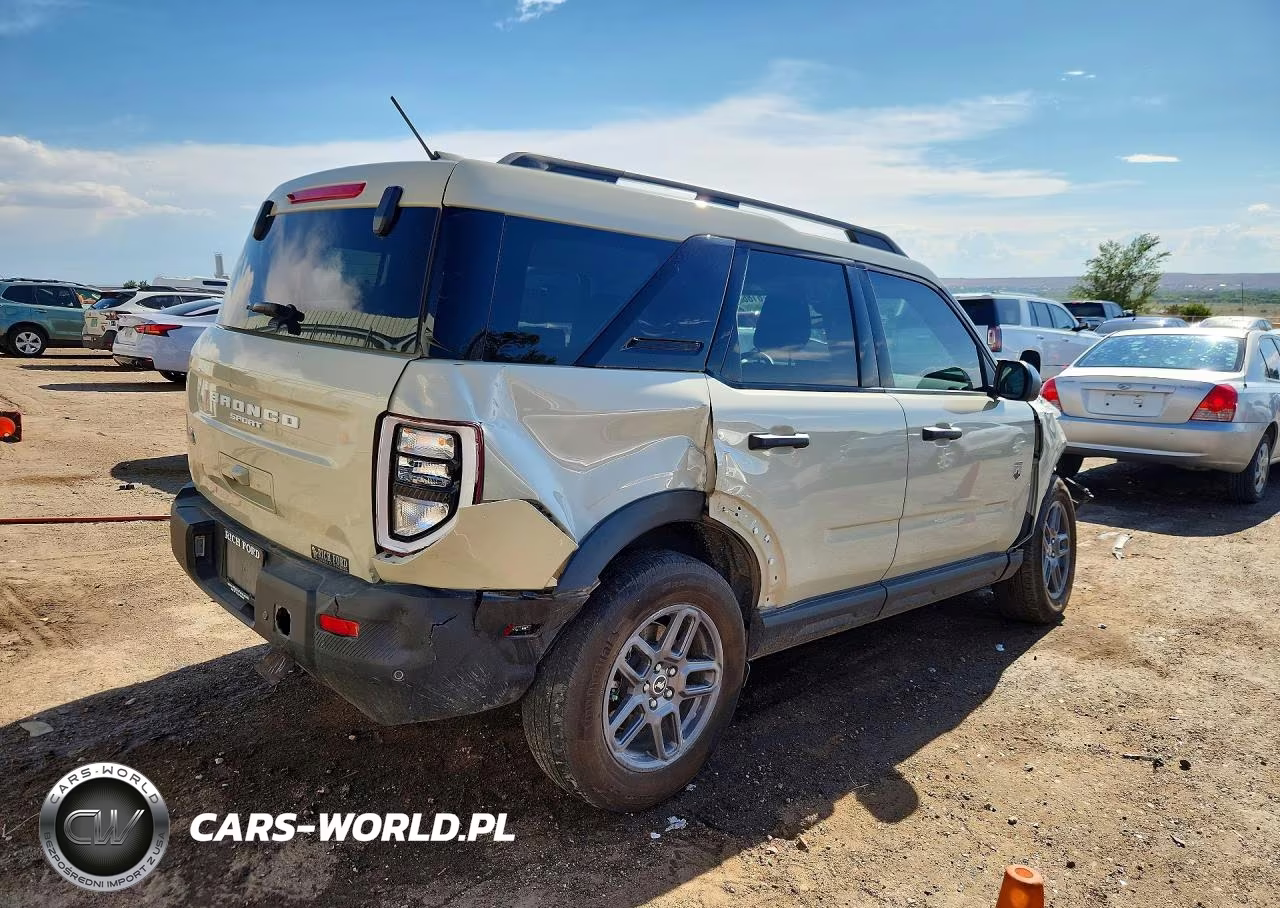 2025 Ford Bronco Sport Big Bend VIN:3FMCR9BN5SRE61306 - 3