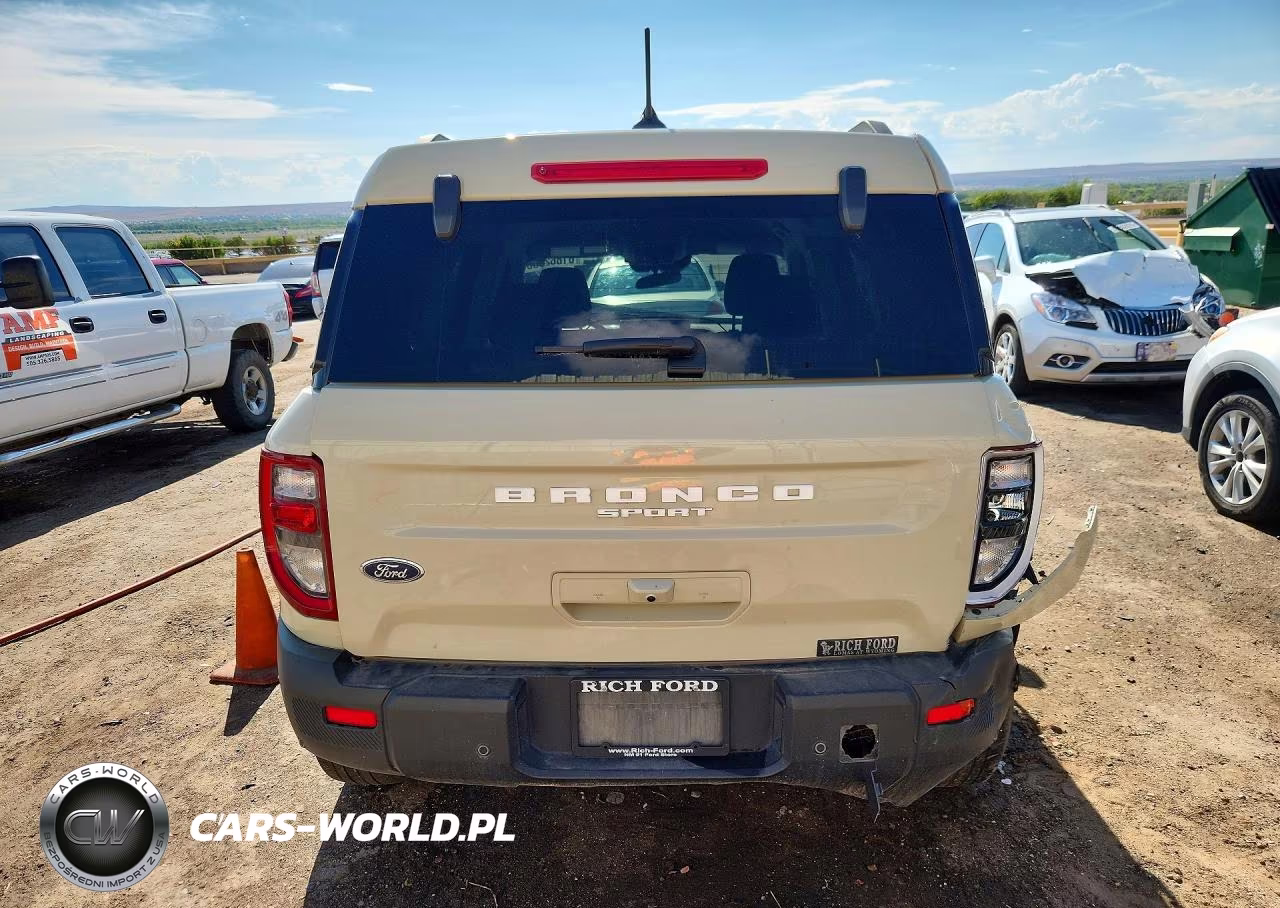 2025 Ford Bronco Sport Big Bend VIN:3FMCR9BN5SRE61306 - 6
