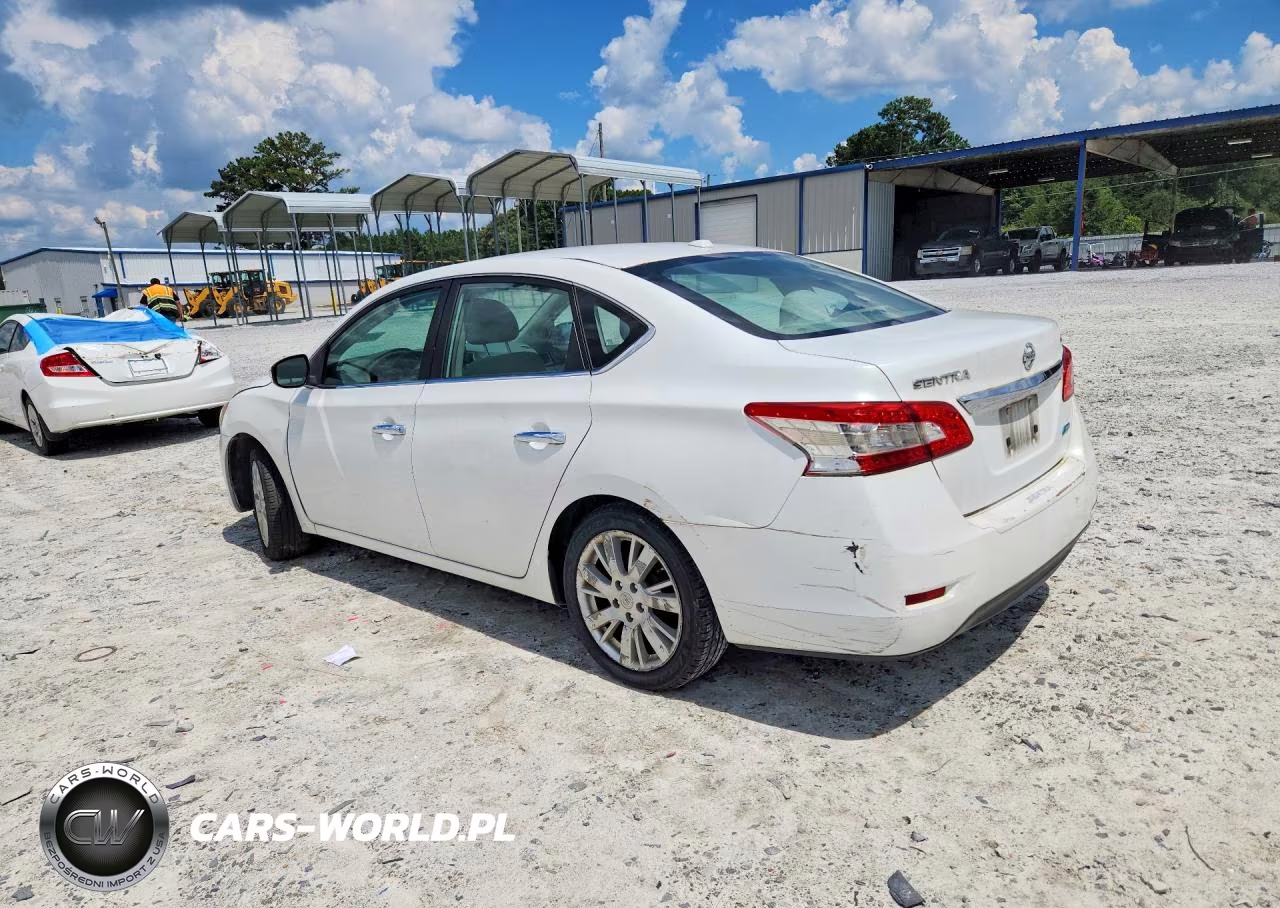 2013 Nissan Sentra S-Sv-Sr-Sl VIN:3N1AB7AP2DL691451 - 2
