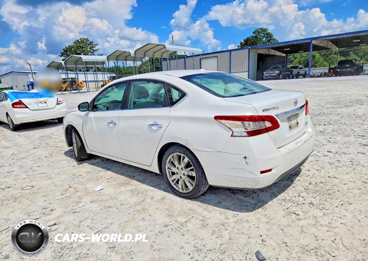 2013 Nissan Sentra S-Sv-Sr-Sl VIN:3N1AB7AP2DL691451 - 3