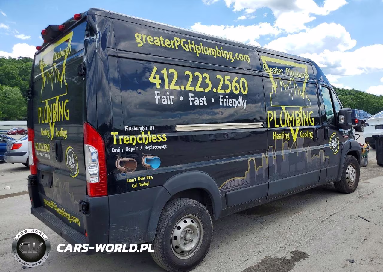2021 Ram Promaster 2500 2500 High VIN:3C6LRVDG3ME519765 - 3