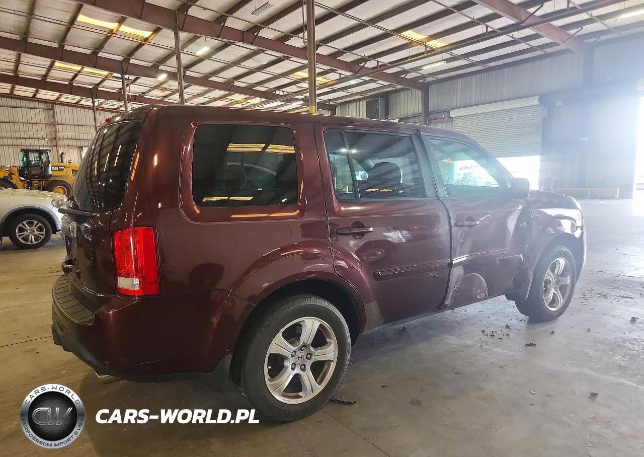 2012 Honda Pilot Ex VIN:5FNYF3H44CB036841 - 3
