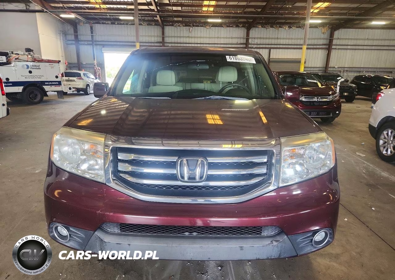 2012 Honda Pilot Ex VIN:5FNYF3H44CB036841 - 5