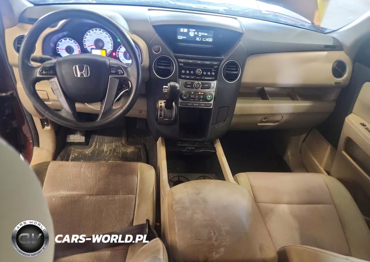 2012 Honda Pilot Ex VIN:5FNYF3H44CB036841 - 8