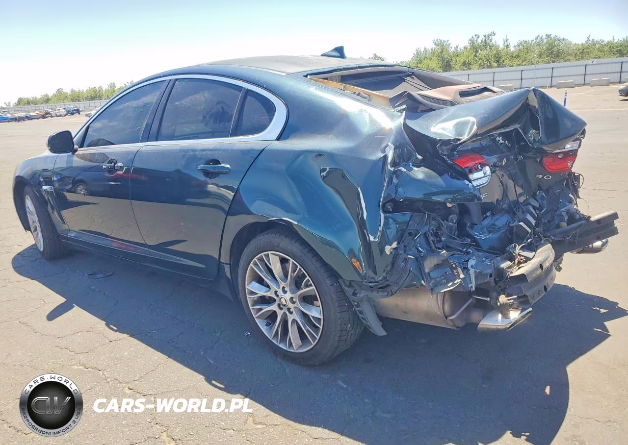 2013 Jaguar Xf VIN:SAJWA0E71D8S75544 - 2