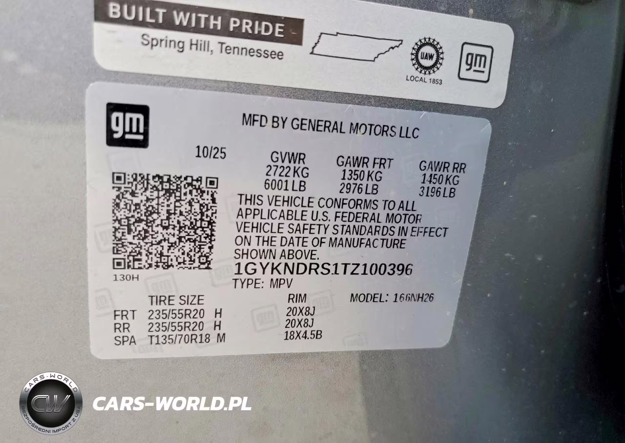 2026 Cadillac Xt5 Premium Luxury VIN:1GYKNDRS1TZ100396 - 13