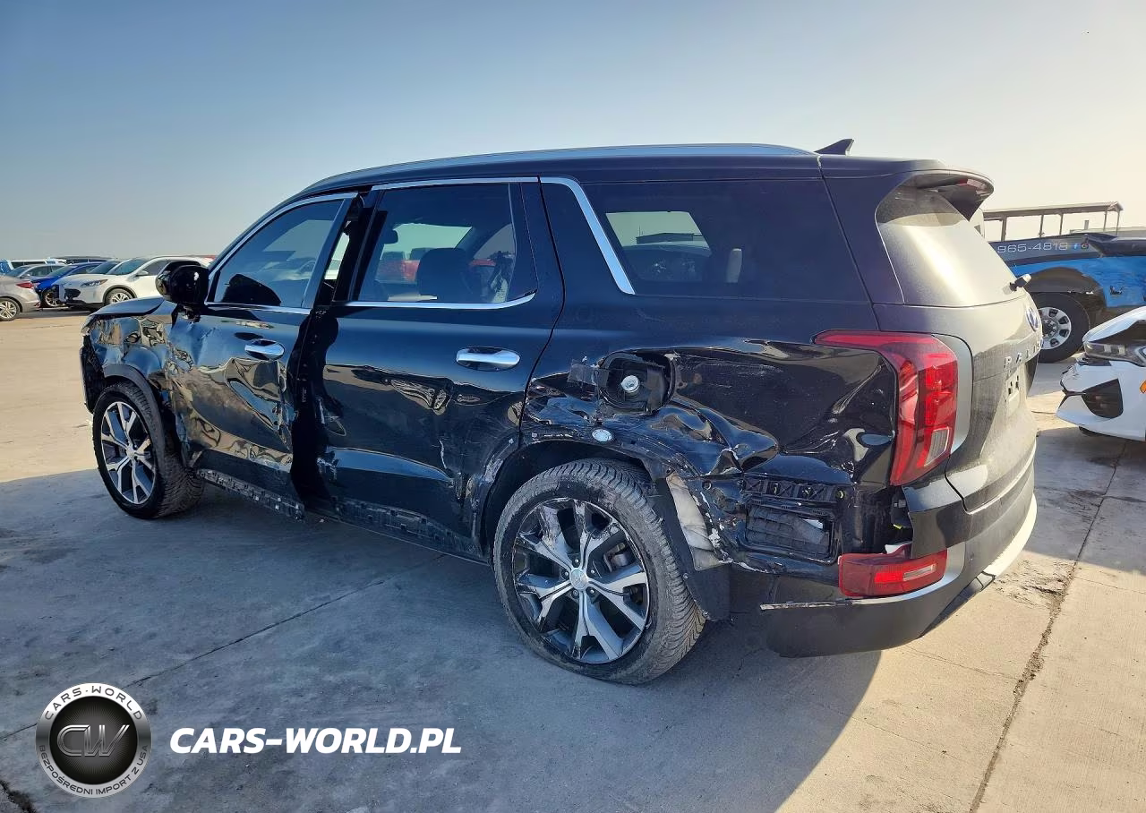 2022 Hyundai Palisade Sel VIN:KM8R4DHE0NU401188 - 2