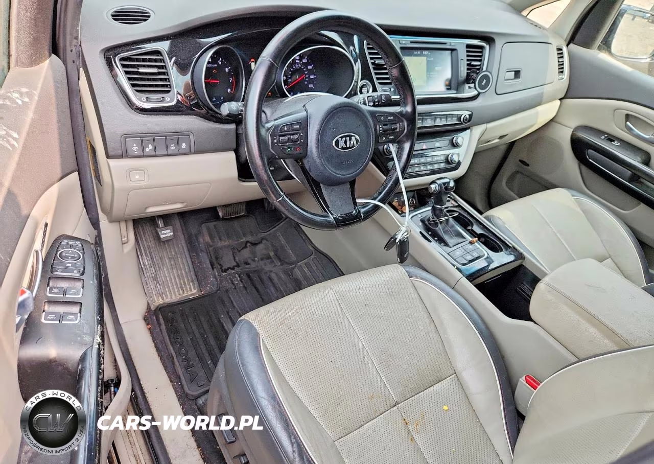 2015 Kia Sedona Sx VIN:KNDMC5C14F6018999 - 8