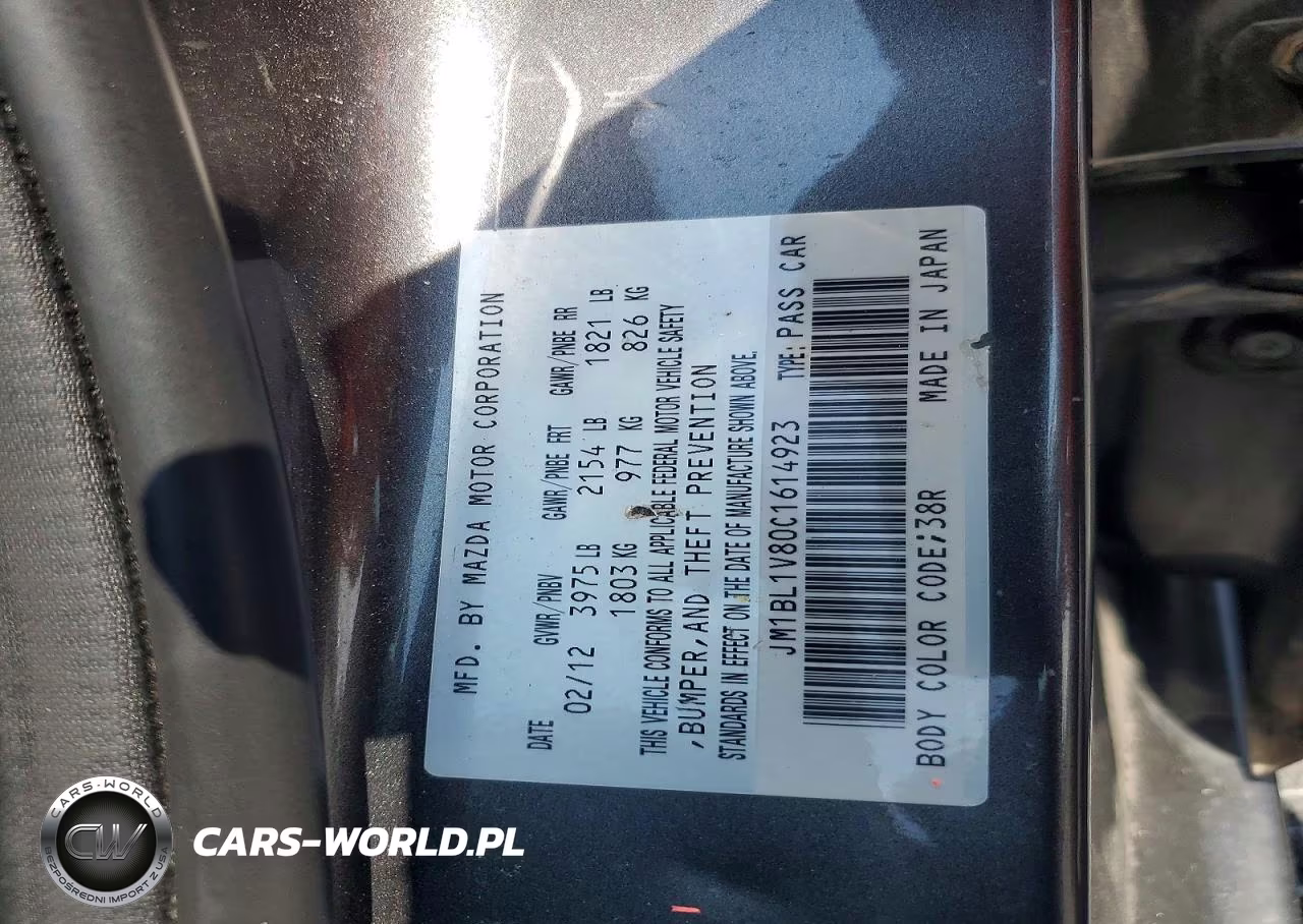 2012 Mazda 3 I VIN:JM1BL1V80C1614923 - 12