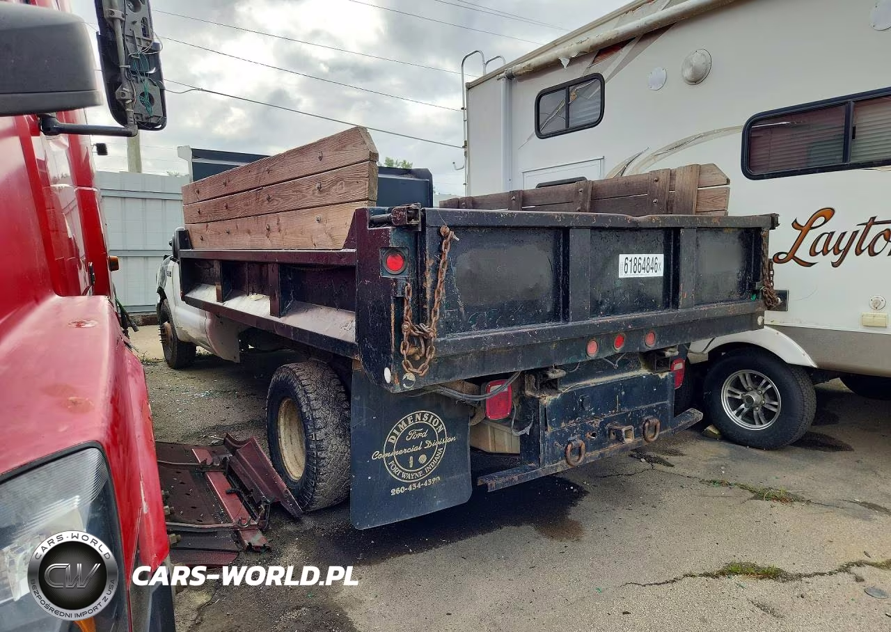2003 Ford F350 Super Duty Dump Truck VIN:1FDWF36L63ED23127 - 2