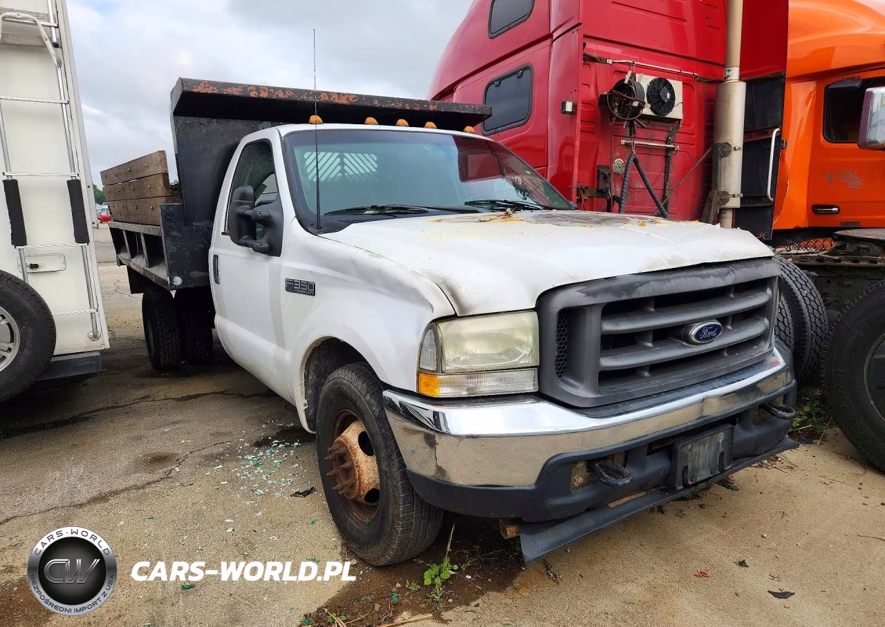 2003 Ford F350 Super Duty Dump Truck VIN:1FDWF36L63ED23127 - 4