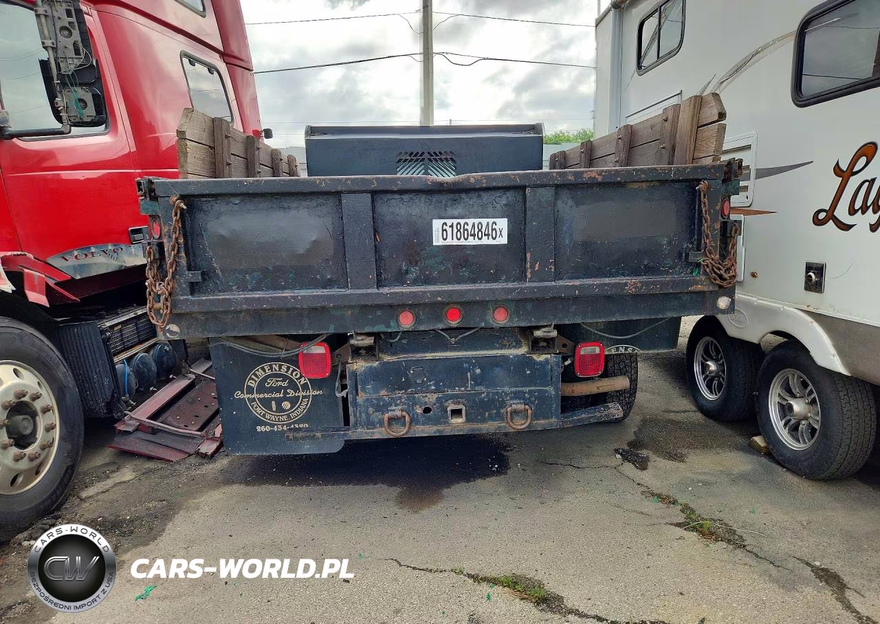 2003 Ford F350 Super Duty Dump Truck VIN:1FDWF36L63ED23127 - 6