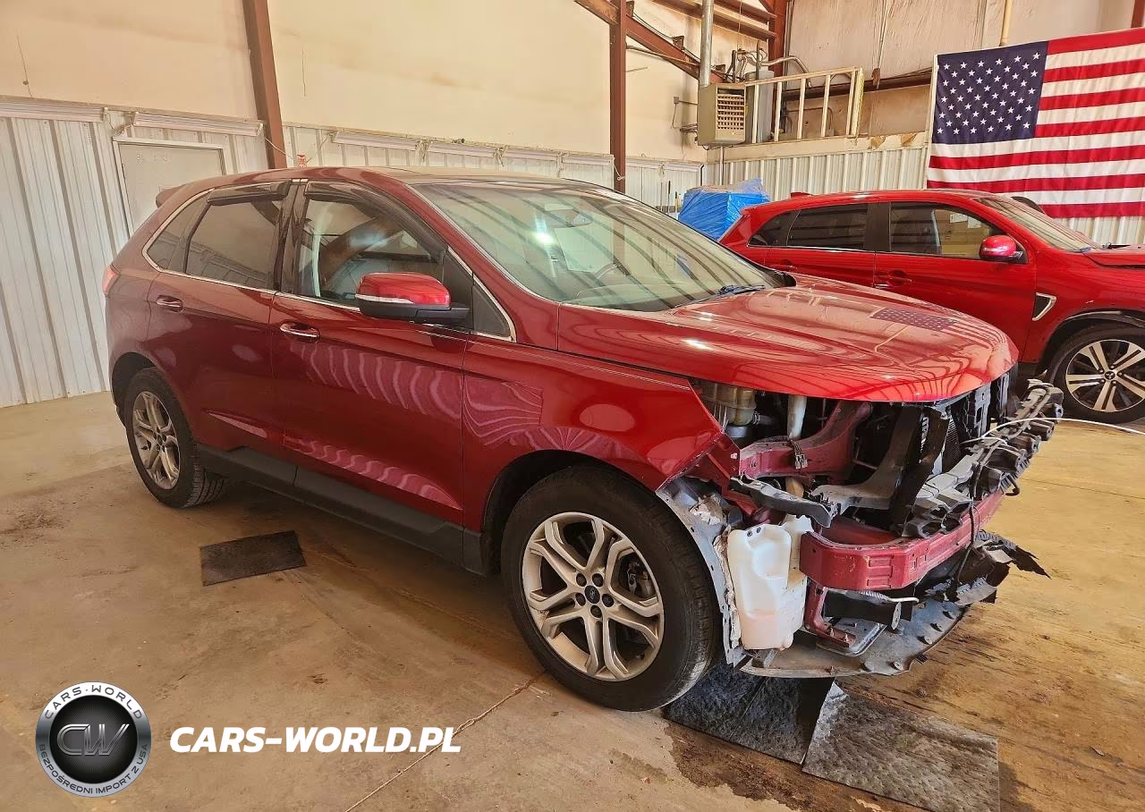 2015 Ford Edge Titanium VIN:2FMTK3K81FBB61567 - 4