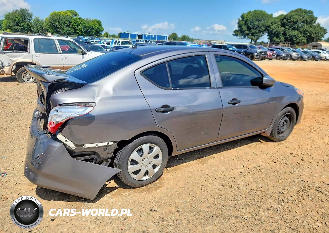 2017 Nissan Versa 1.6 S Plus VIN:3N1CN7AP1HL851874 - 3