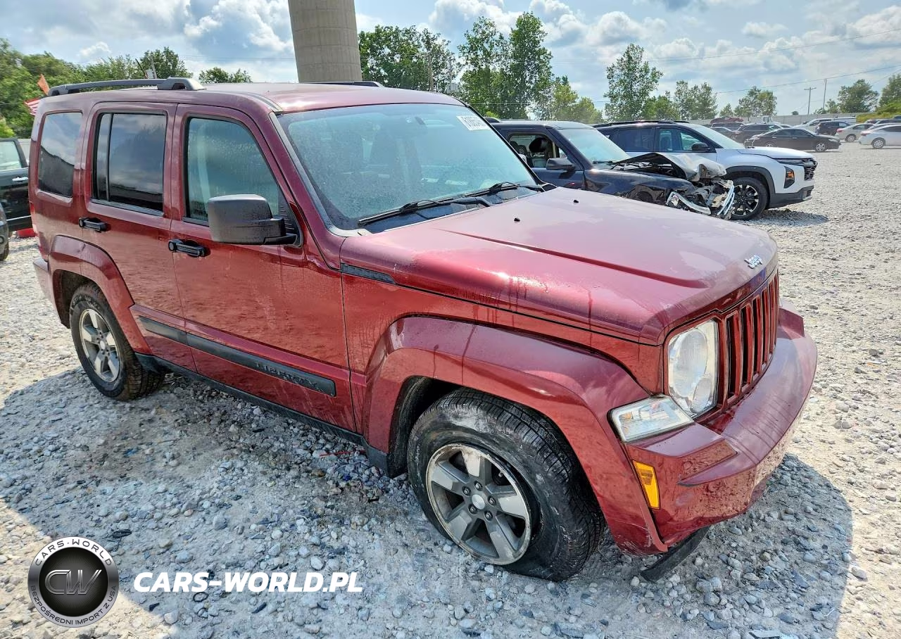 2008 Jeep Liberty Sport VIN:1J8GN28K78W214311 - 4