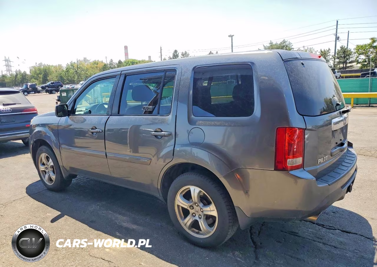 2012 Honda Pilot Exln VIN:5FNYF4H7XCB074400 - 2