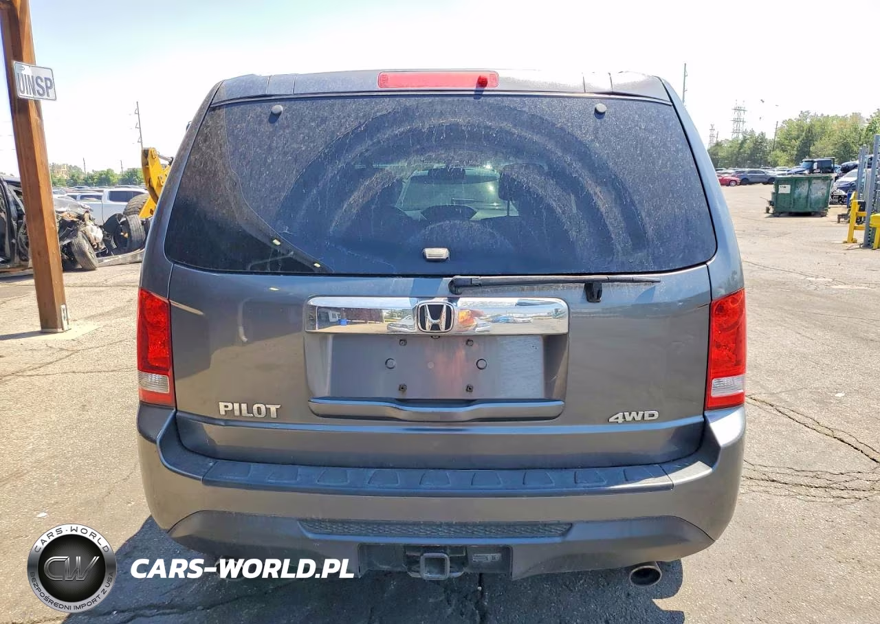 2012 Honda Pilot Exln VIN:5FNYF4H7XCB074400 - 6