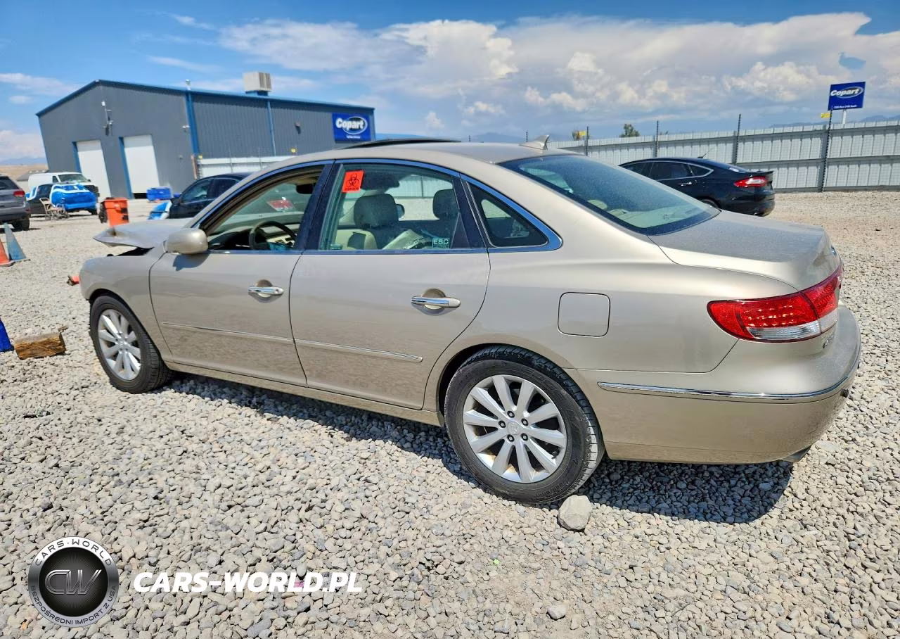 2009 Hyundai Azera Gls VIN:KMHFC46D89A358937 - 2