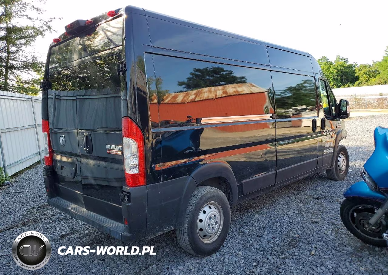 2021 Ram Promaster 2500 High Roof 159 Wb VIN:3C6LRVDG0ME534725 - 3