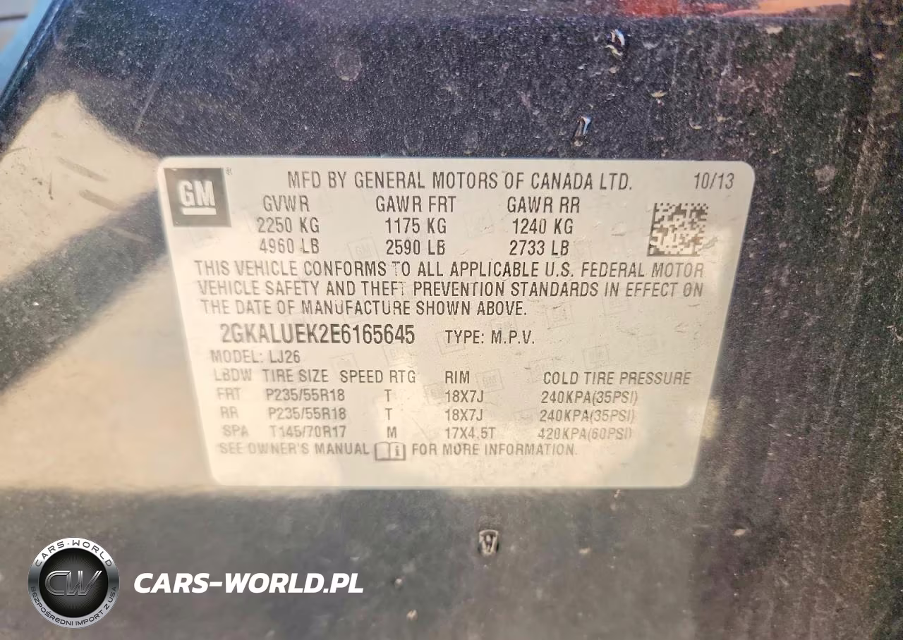 2014 GMC Terrain Denali VIN:2GKALUEK2E6165645 - 13