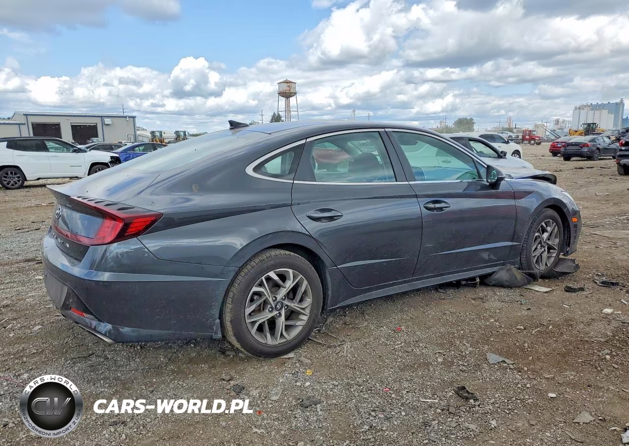 2021 Hyundai Sonata Sel VIN:5NPEL4JA7MH121144 - 3