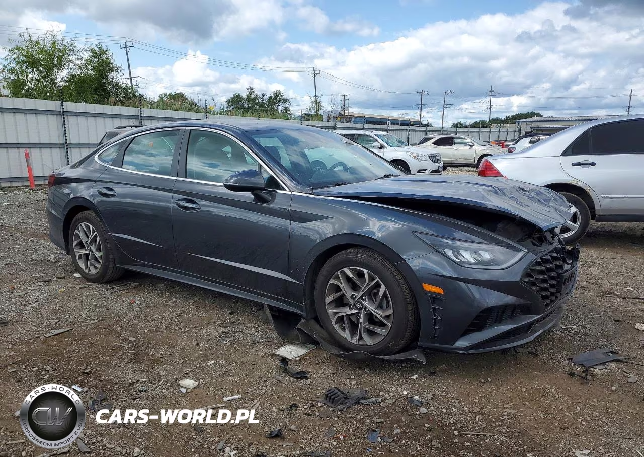 2021 Hyundai Sonata Sel VIN:5NPEL4JA7MH121144 - 4