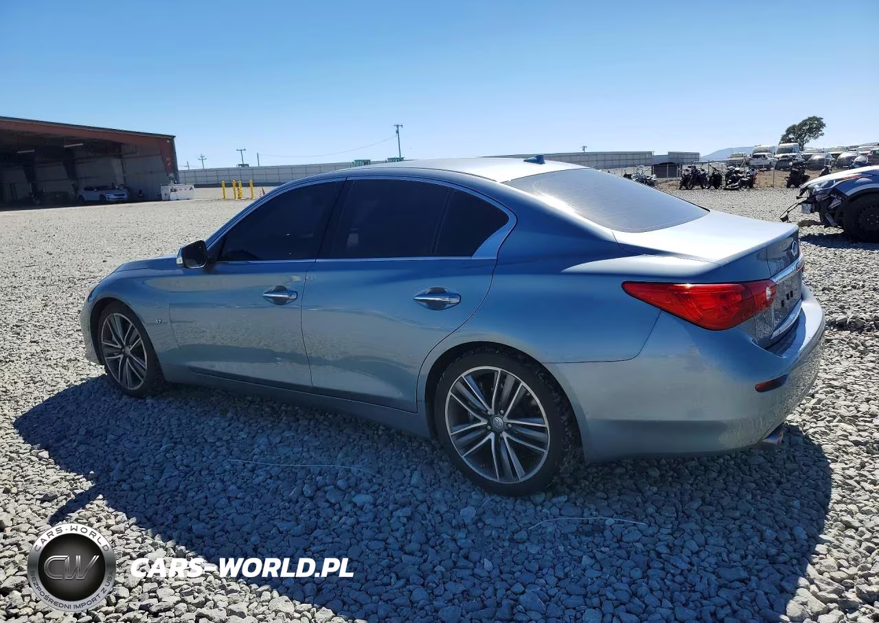 2014 Infiniti Q50 Sport VIN:JN1BV7AP8EM691831 - 2