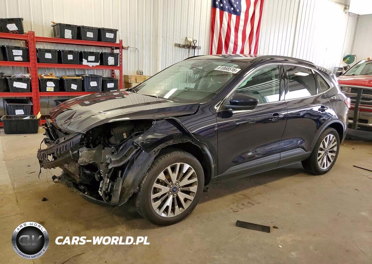 2021 Ford Escape Titanium VIN:1FMCU9J92MUA86845 - 1